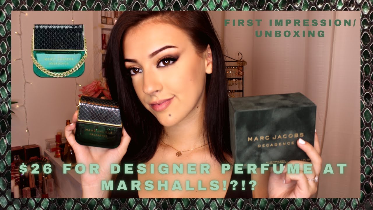 ♥DESIGNER PERFUME UNDER $30?!?! MARC JACOBS DECADENCE UNBOXING I FIRST IMPRESSION I REVIEW ♥