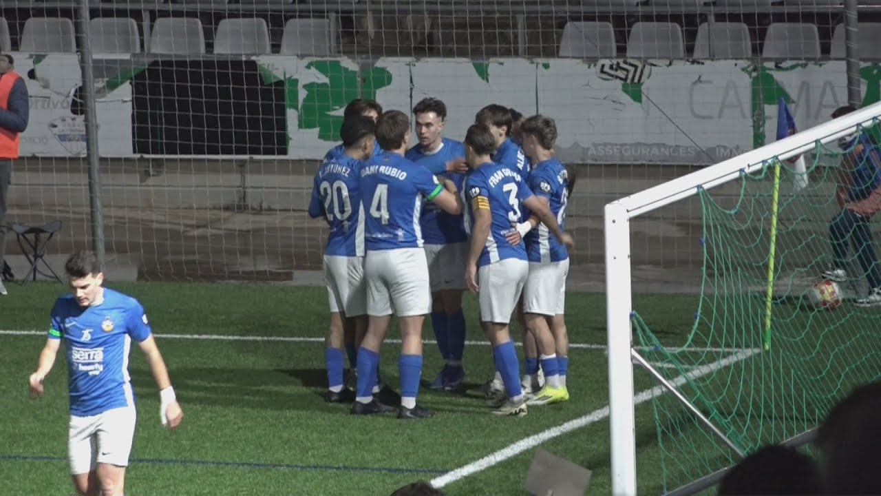 El CF Vilanova sentencia l'Europa B en 10 minuts i torna al camí del triomf