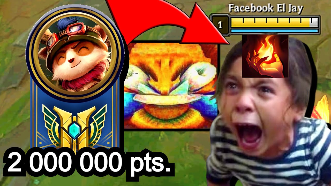 MALPHITE/NASUS | UN TEEMO CON 2 000 000  PTS 😭 @ElMainGaren