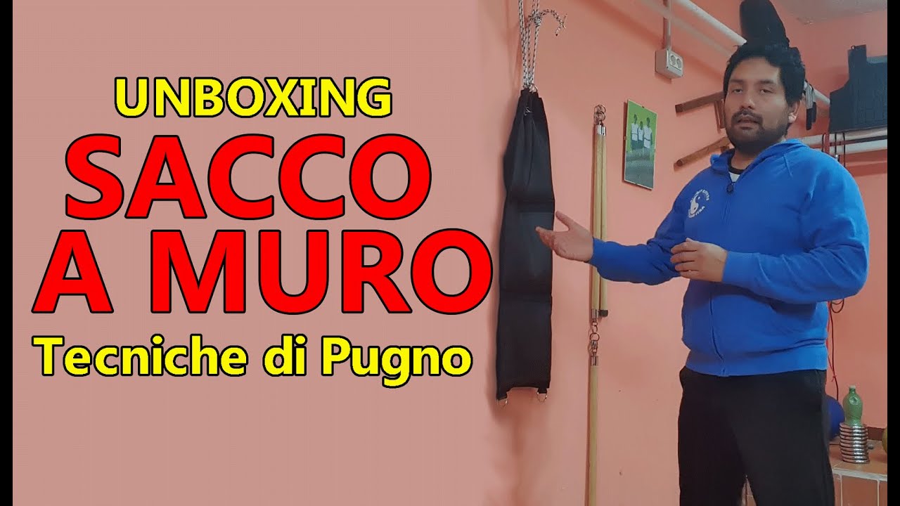 #UNBOXING ::: ALLENAMENTO DI KUNGFU - Il Sacco a Muro Wing Chun ::: Vizconde Kungfu