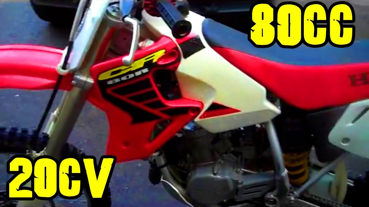 UMA PEQUENA GIGANTE - HONDA CR 80