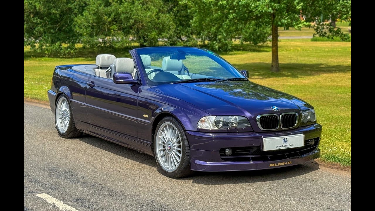 Alpina B3 3 3 Cabrio - 82,000 Miles - Detailed Walkaround - See oldcolonelcars.co.uk