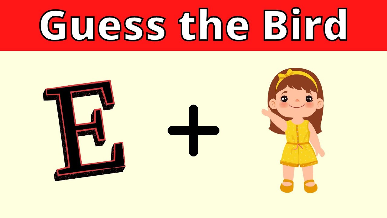 Guess the Birds Name By Emoji