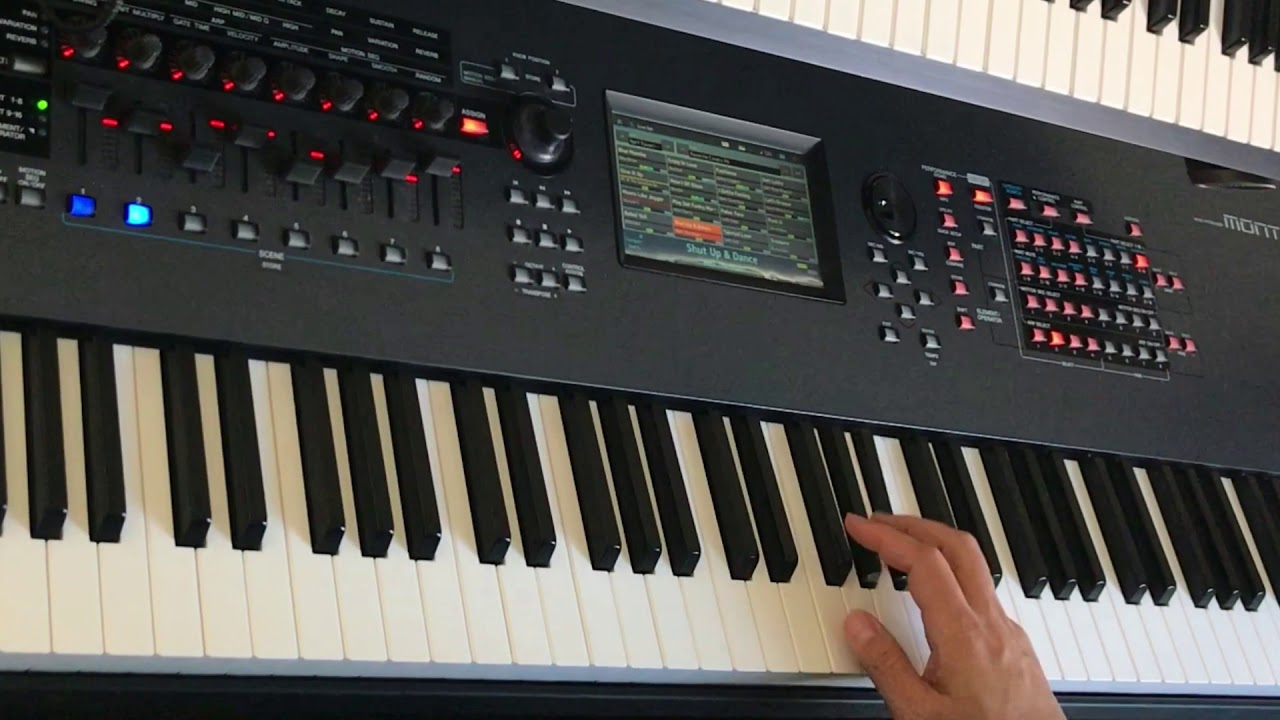 Shut Up and Dance |Walk the Moon |Yamaha Montage MODX MODX+ Favorite Covers Set 4 Synth Cover Sounds