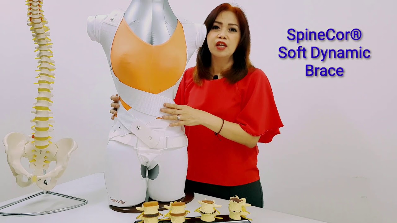 SpineCor is a flexible dynamic soft brace for scoliosis