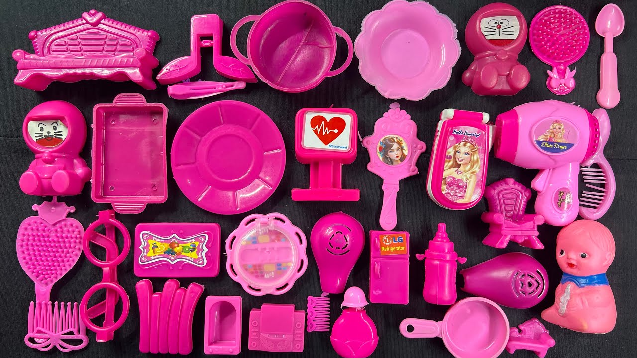 08:17 Minutes of Pink Toys ASMR l 🌸 Sleepy & Comforting Toys Sound’s (No Talking) 