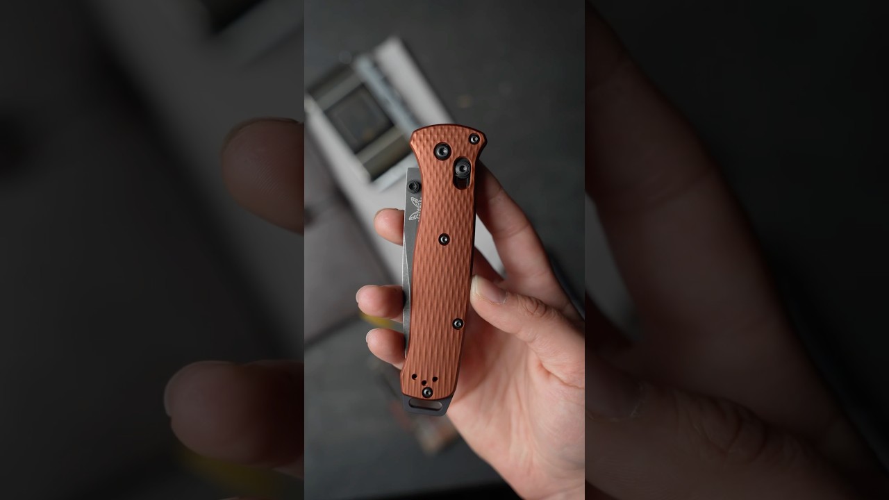 Benchmade Knives Burnt Copper Bailout | Magnacut Steel | ​⁠@BenchmadeKnifeCompany