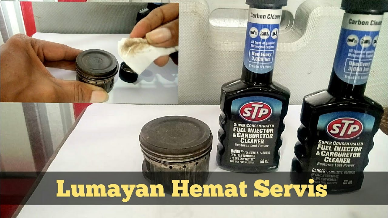 Tes Carbon Cleaner ke piston versi campuran ke tangki Bensin Teorinya Begini