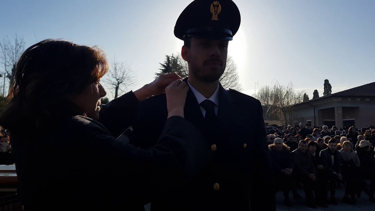 CONSEGNA ALAMARI 199° CORSO ALLIEVI DI POLIZIA DI PESCHIERA DEL GARDA