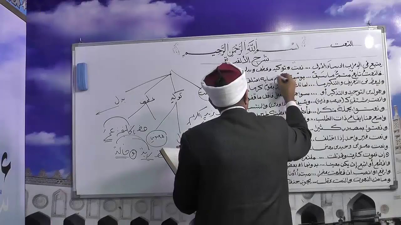 87- النعت شرح ألفية أبن مالك لفضيلةالدكتور- محمد حسن عثمان