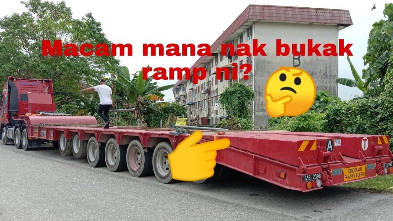 (Part 2) SINOTRUK HOWO T7H EXTANDABLE LOW LOADER WITH SAMSIR DARWIS.