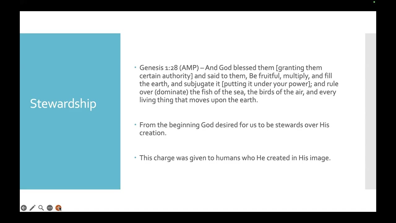 Stewardship // Pastor Gale