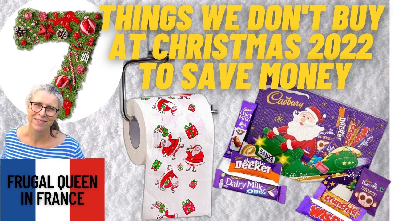 7 Things We Don't Buy At Christmas 2022 To Save Money #frugal #christmas #savings #dontbuy