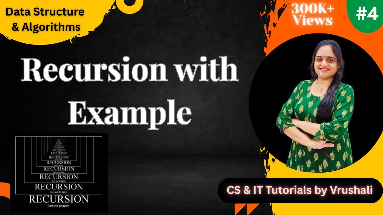 DSA 4 : Learn Recursion with Example | Must Refer #recursion