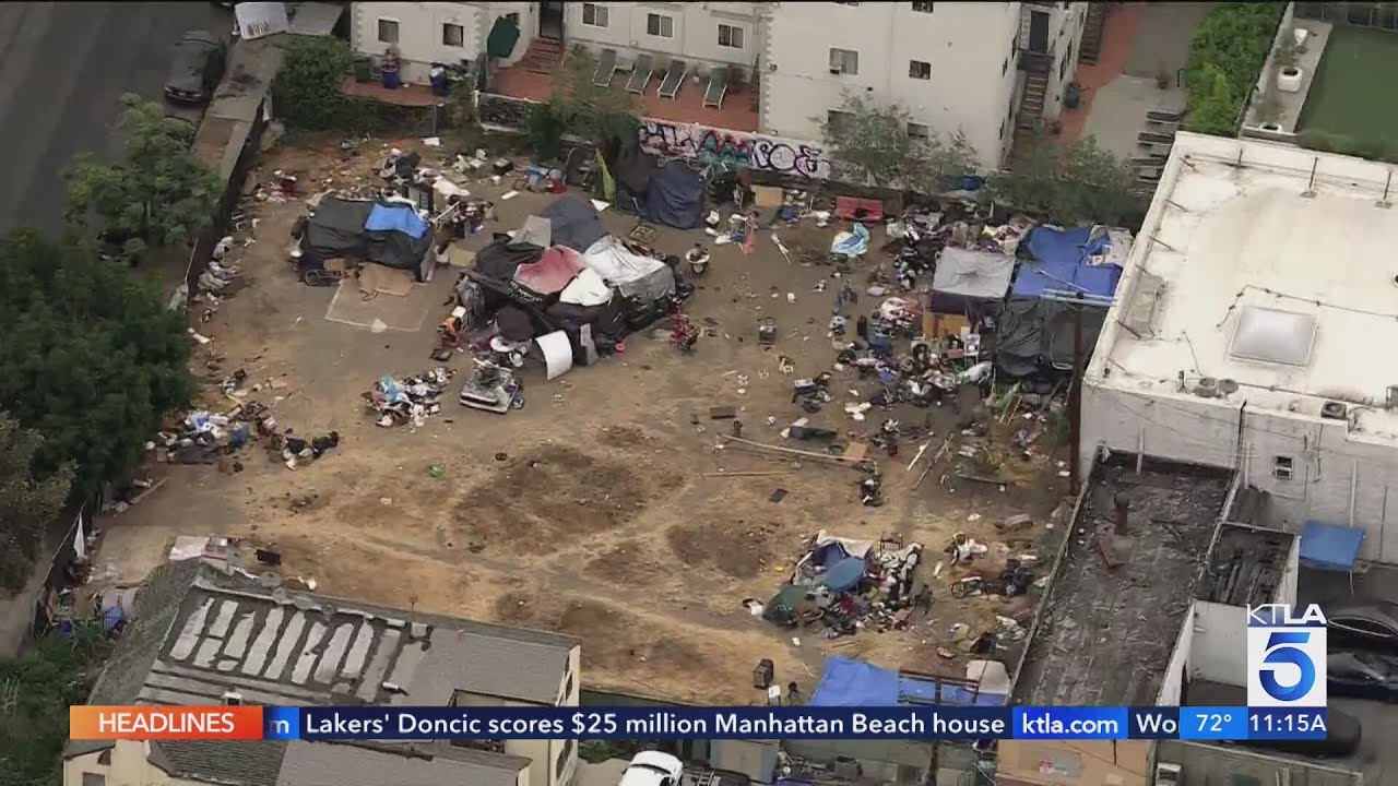 Koreatown homeless encampment now a 'tiny city,' upset residents say