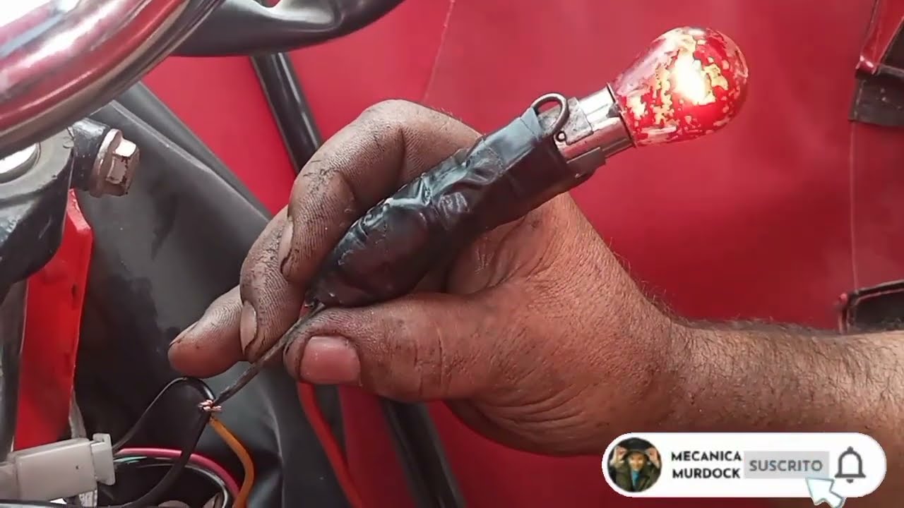 COMO DAR ARRANQUE A UNA MOTO CUANDO PIERDES LA LLAVE DE CONTACTO.