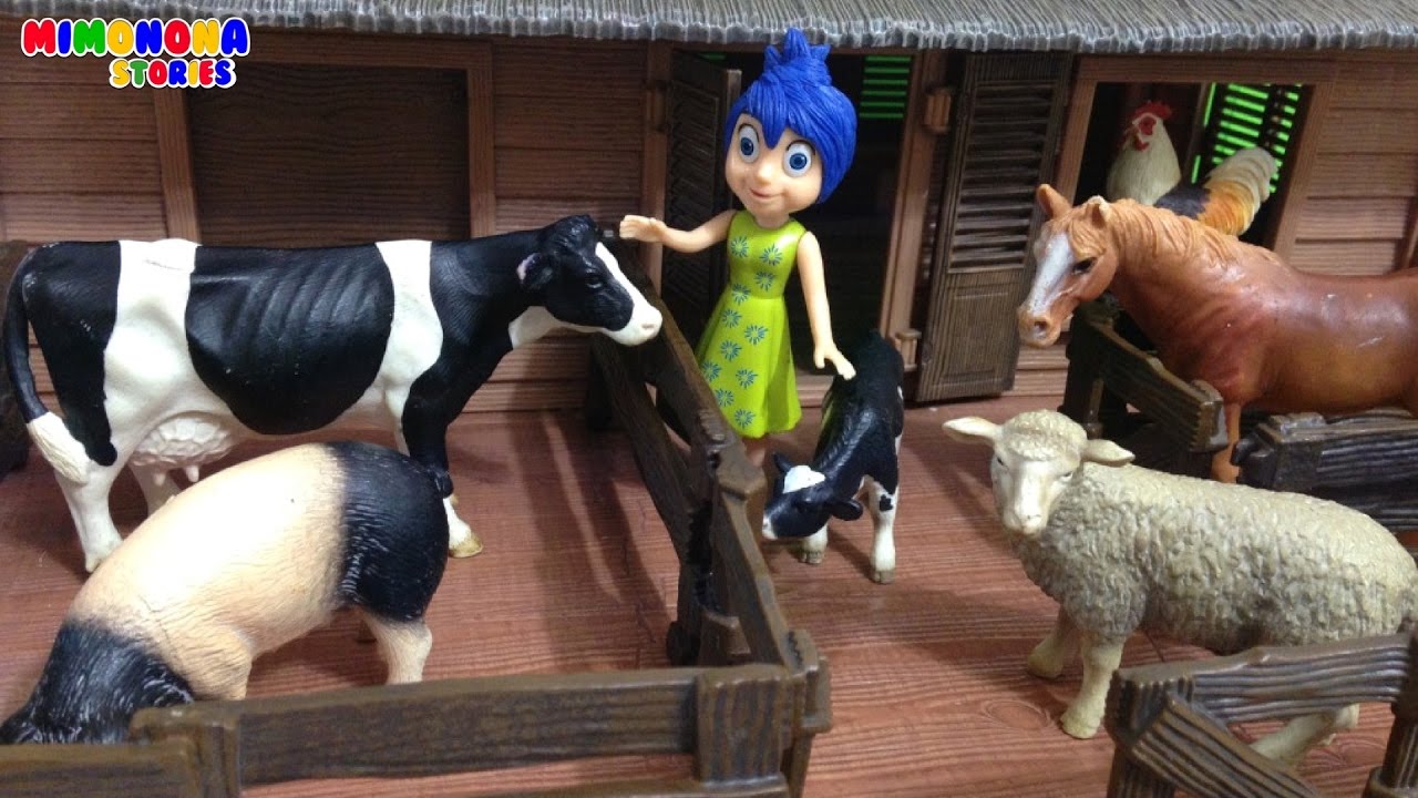 Toc Toc |  Alegria visita los Animales de la Granja🐮🐷🐔  |  Mimonona Stories