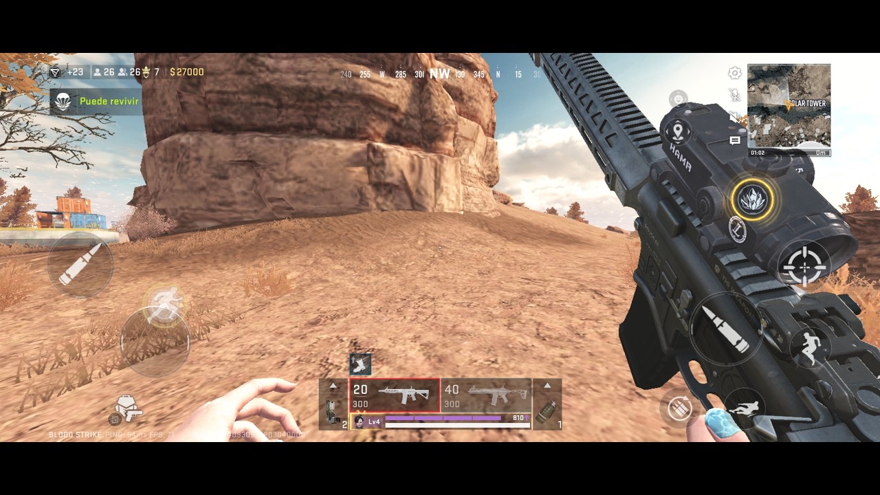 blood strike ( sin con mentary) 17 kills  randon solo