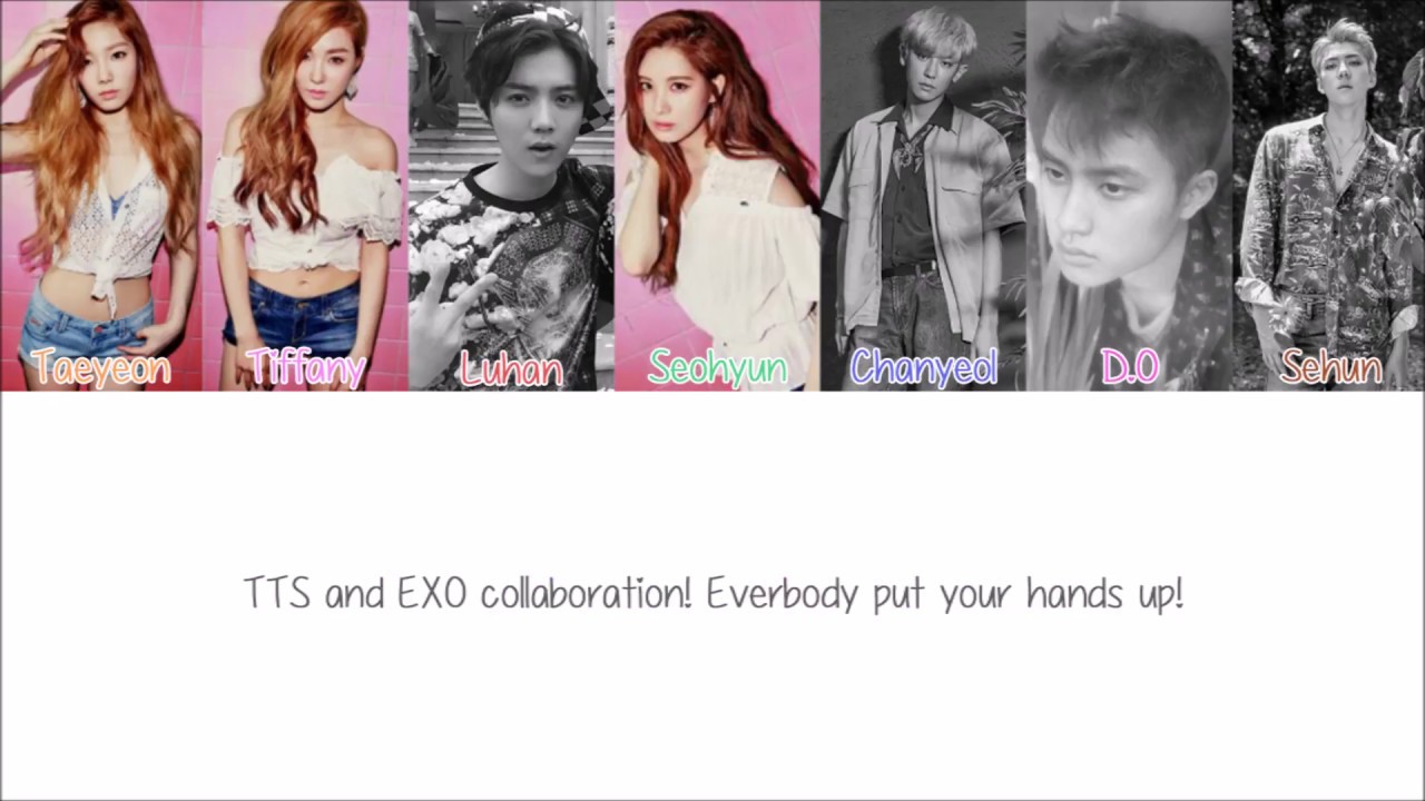 TTS ft EXO - DJ Got Us Falling In Love (Eng | Hang | Rom) - Color Coded