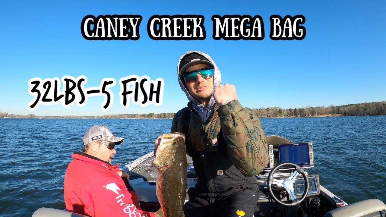 A DAY TO REMEMBER! 5 FISH FOR 32LBS. TWO OVER 8LBS! CANEY CREEK- LOUISIANA