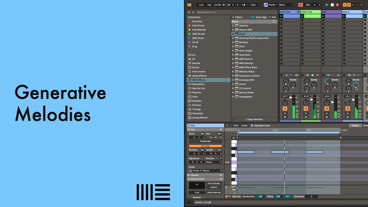 Ableton Live Tips: Generative Melodies