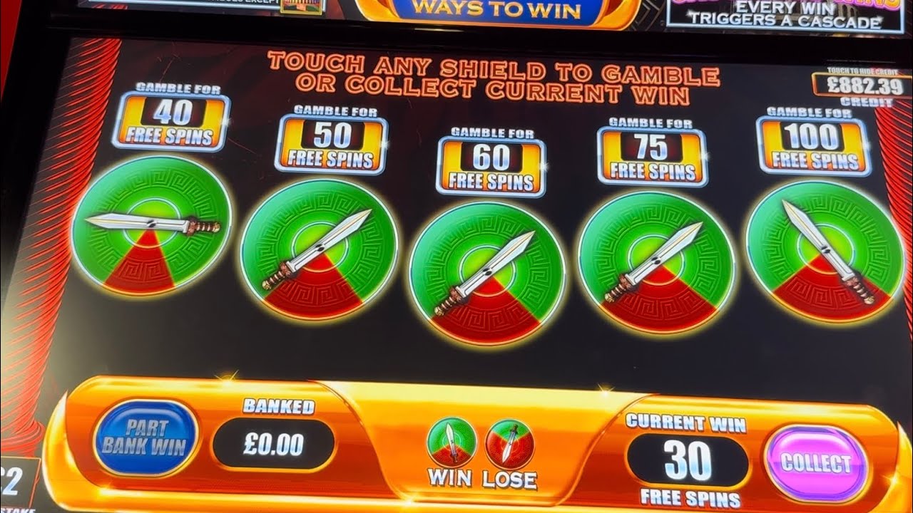 Игровые автоматы FOBT на 500 фунтов стерлингов, PT 2/2: Spartacus Super Cascade, Burn ‘em Up, Kin...