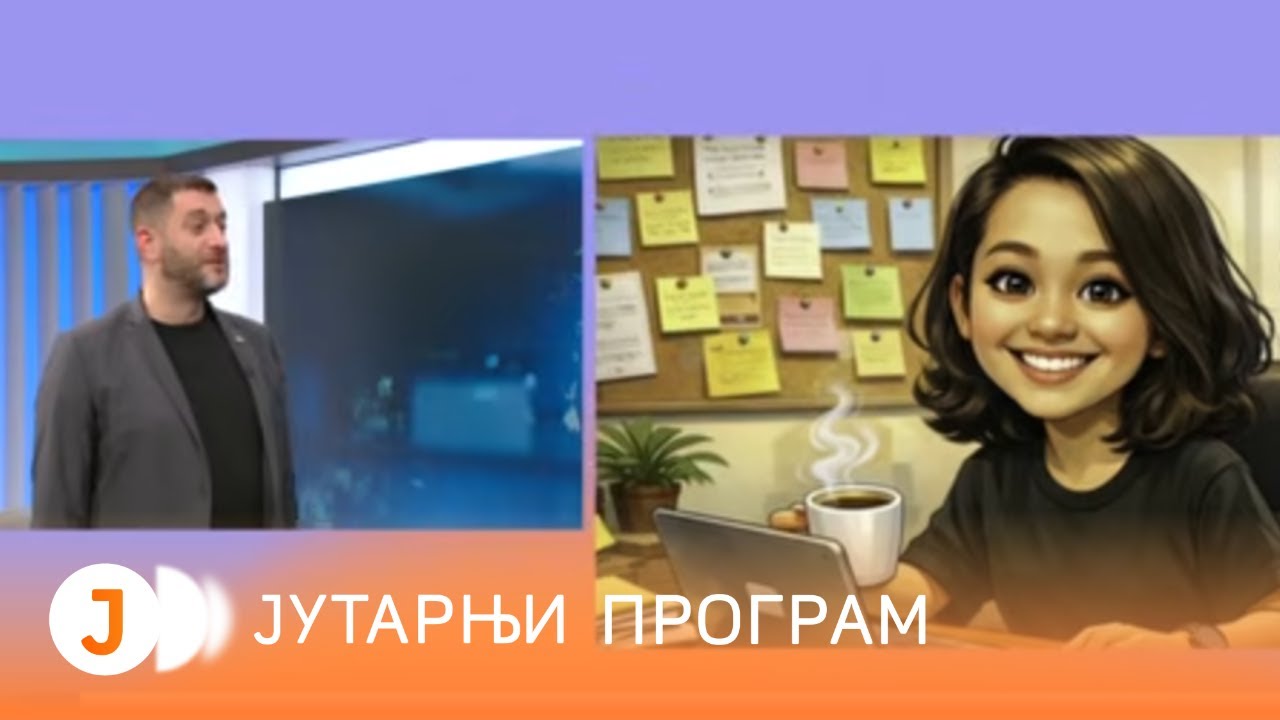 ChatGPT karikatura - rizik za privatnost I RTS Jutarnji program