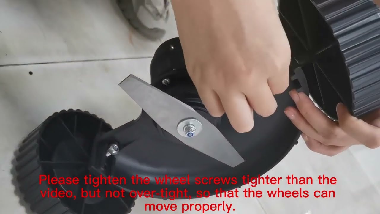 3 In 1 Cordless Grass Trimmer Installation
