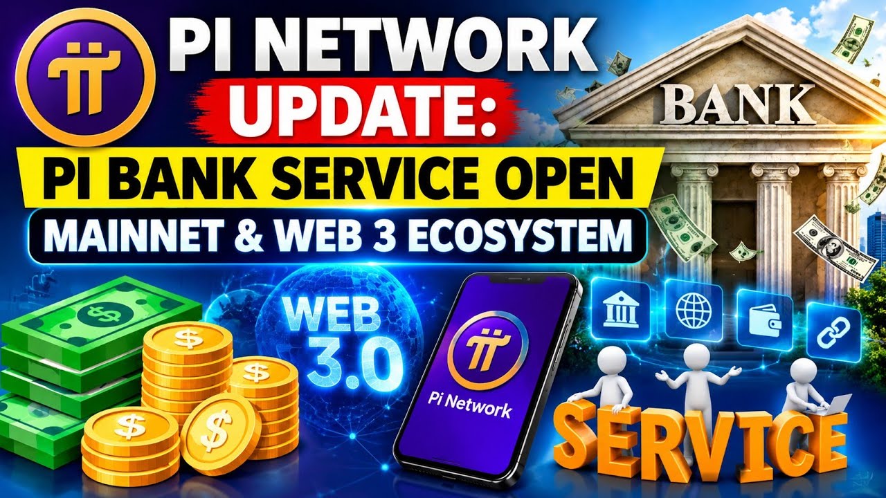 🚨 ОБНОВЛЕНИЕ PI NETWORK: БАНКОВСКИЙ СЕРВИС PI, ОТКРЫТИЕ МЕЙННЕТА И ЭКОСИСТЕМА WEB3!
