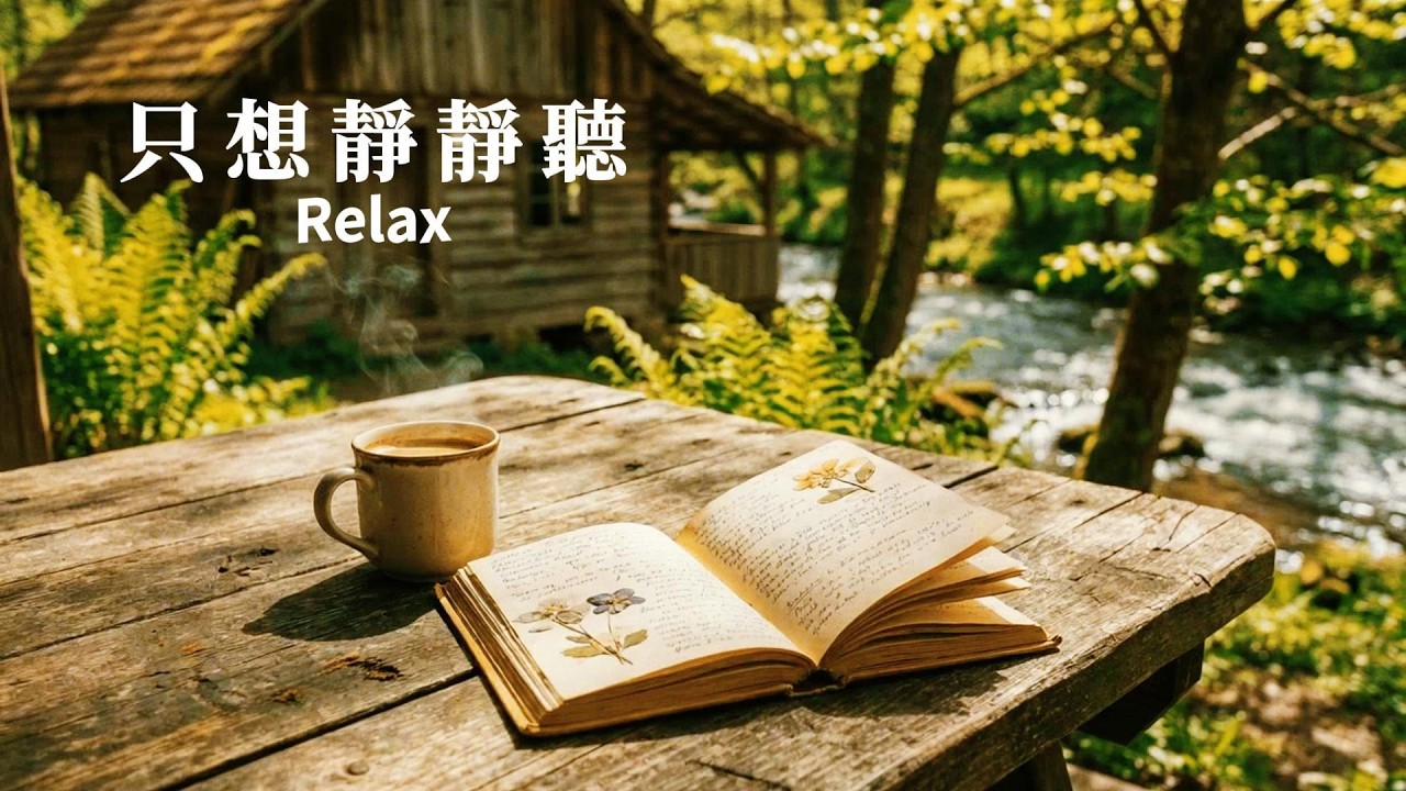 放鬆輕音樂(44)🌈給心一個安靜的角落，消疲勞.除煩躁；放空獨處、工作學習、冥想的背景音樂