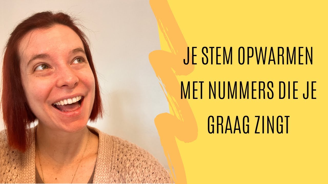 Je Stem Opwarmen Met Nummers Die Je Graag Zingt