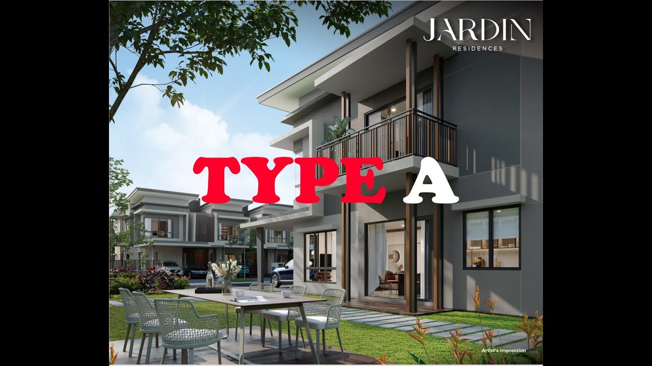 Jardin Residence Type A 22 x 75 Link House Bandar Seri Coalfields, North Haven Coalfields