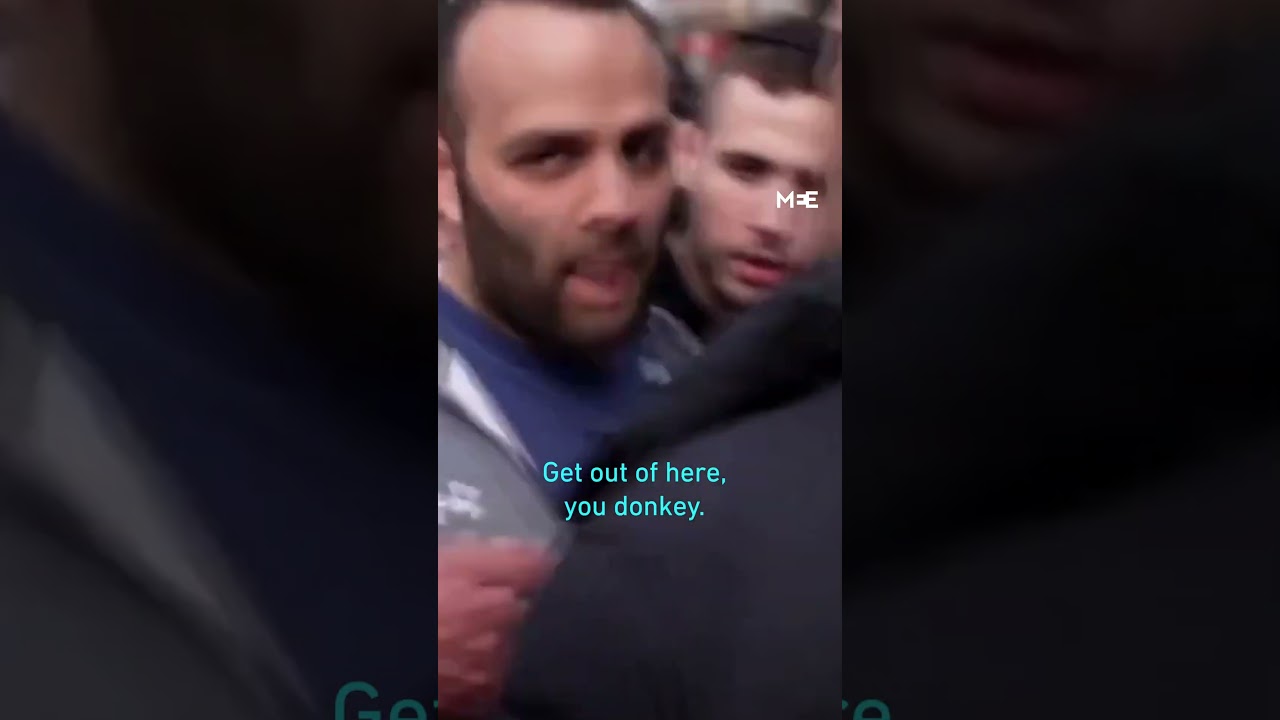 Jewish men harass Al Jazeera reporters covering north London arson attack