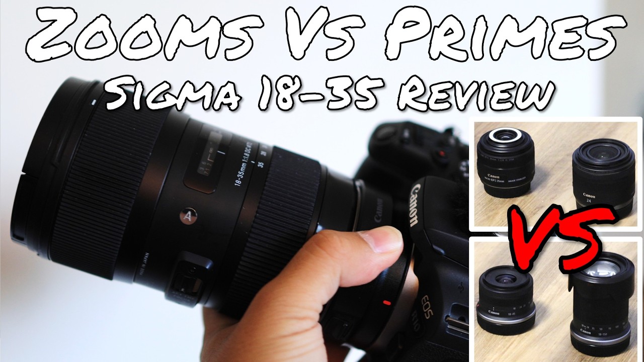 Sigma 18-35mm f/1.8 in 2025:  A Prime Lens Comparison for the Canon R7 / R10 / R50 / R100