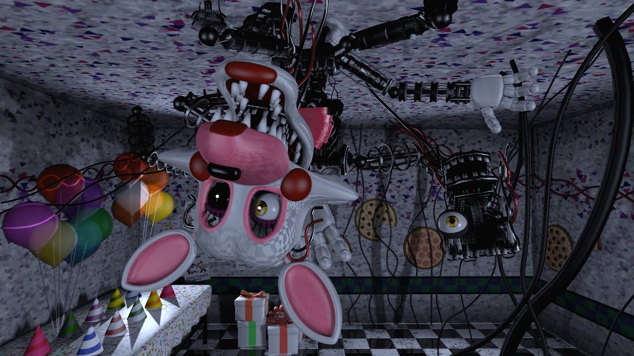 [SFM FNAF] Mangle Protects the Intruder