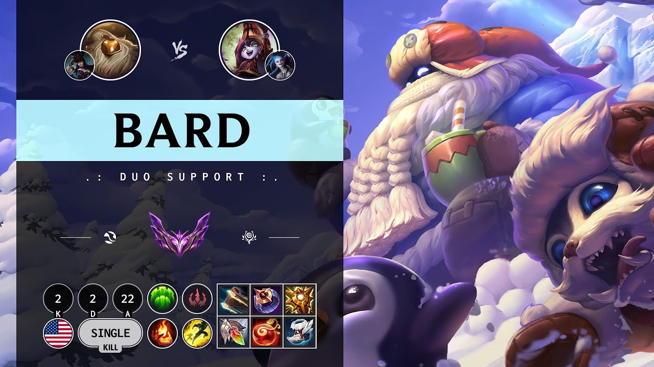 Bard Support vs Lulu - NA Master Patch 14.10