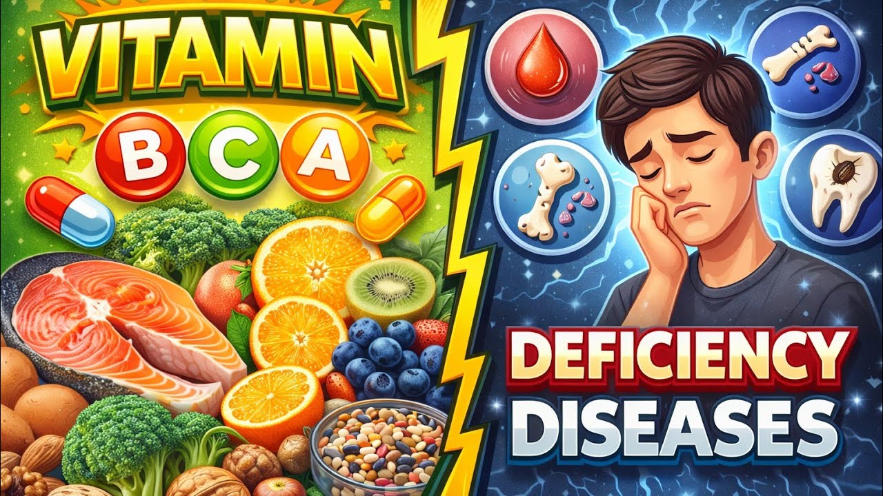 VITAMINS AND DEFICIENCY DISEASE 