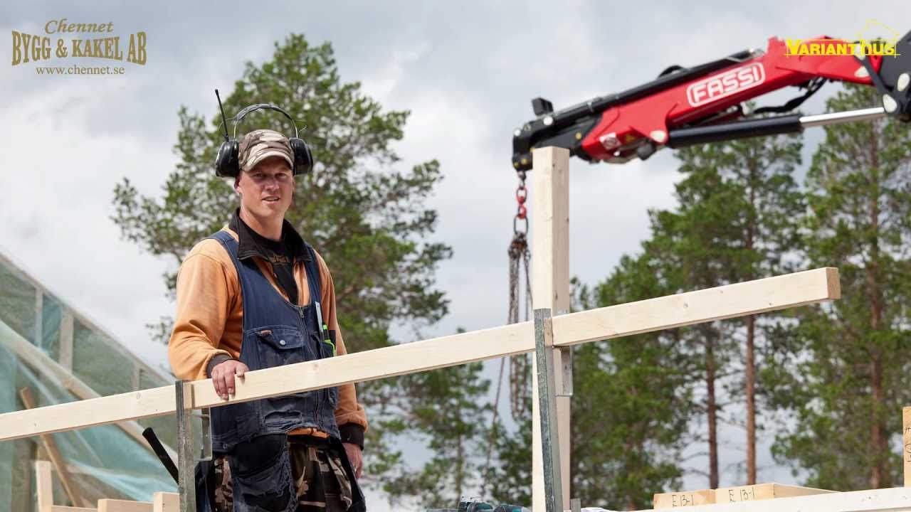 Chennet Bygg & Kakel uppf&ouml;r Varianthus modell tv&auml;ren i Lofsdalen