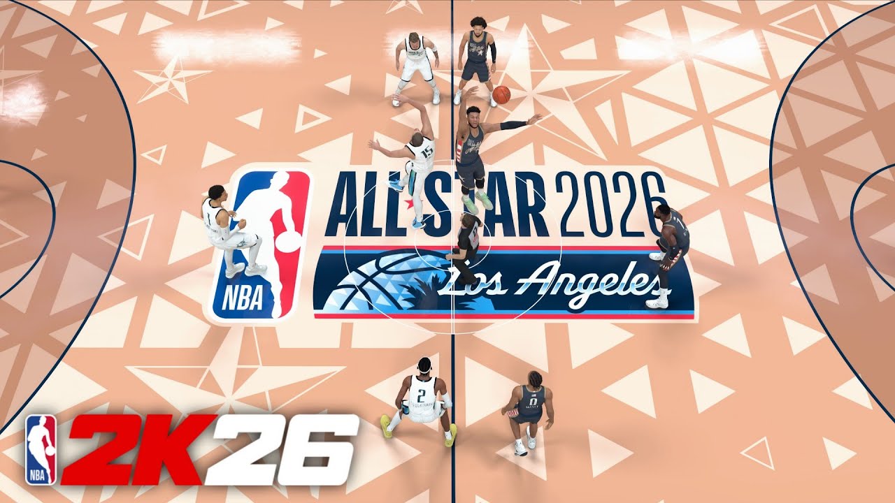 NBA 2K26 All-Star Game | Team World vs. Team USA - PS5 Gameplay