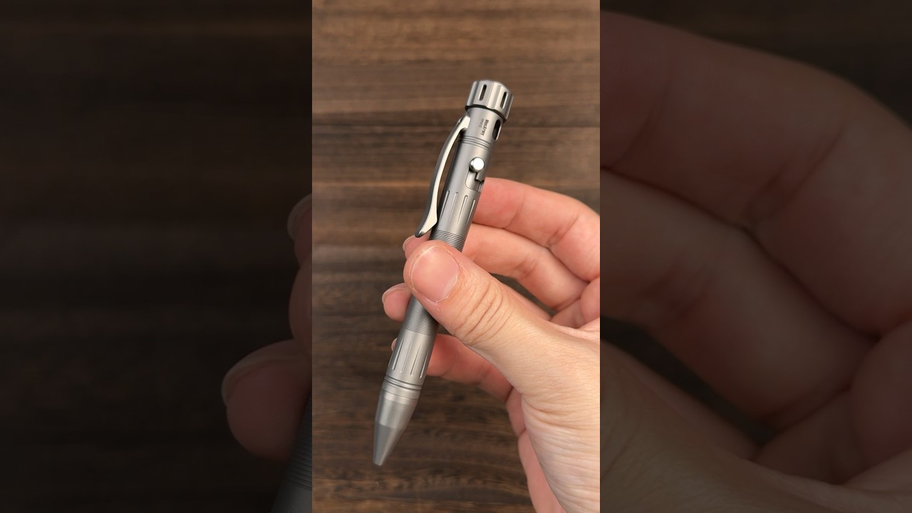 MecArmy TPX12 Titanium Bolt Action Tactical Pen