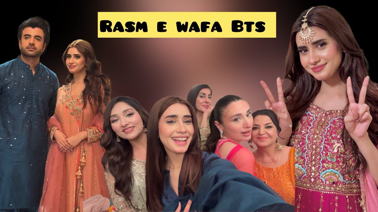  Rasm e wafa Bts | Vlog | Aisha Afridi | 
