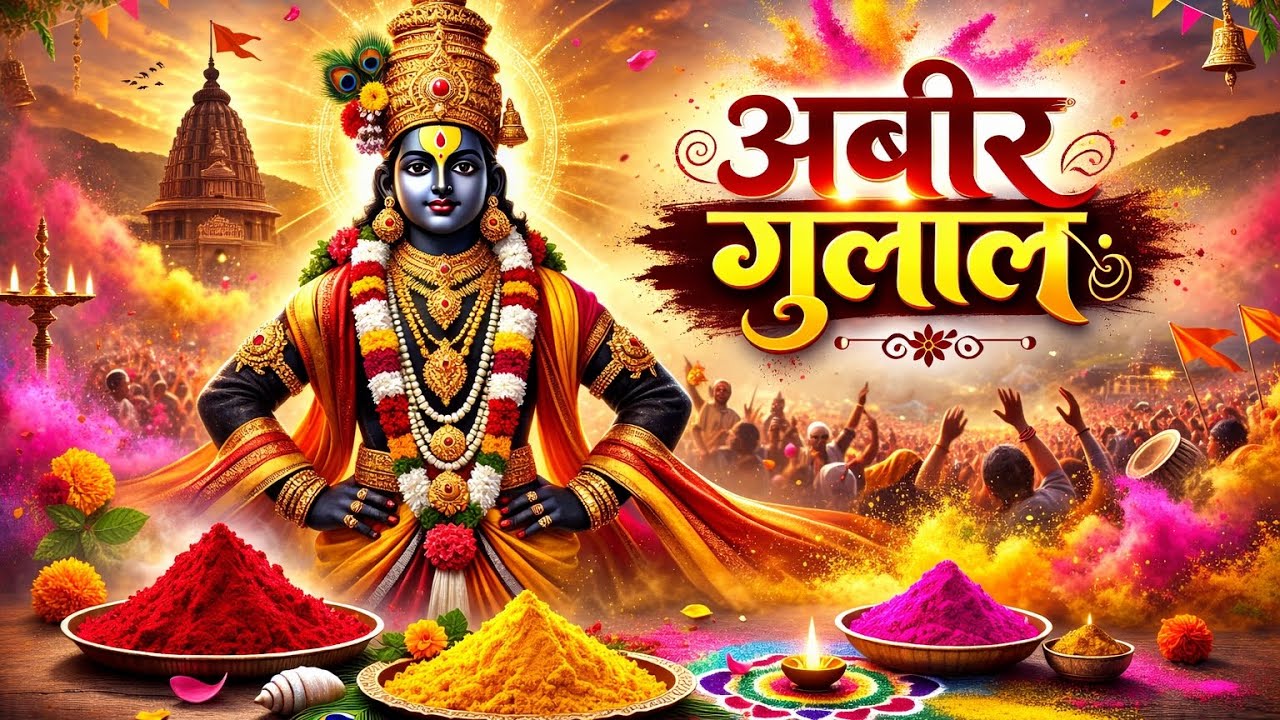अबीर गुलाल उधडी तरंग #bhajan #music  #abhang #kirtan #marathi #vitthal #krishnabhajan #ram 