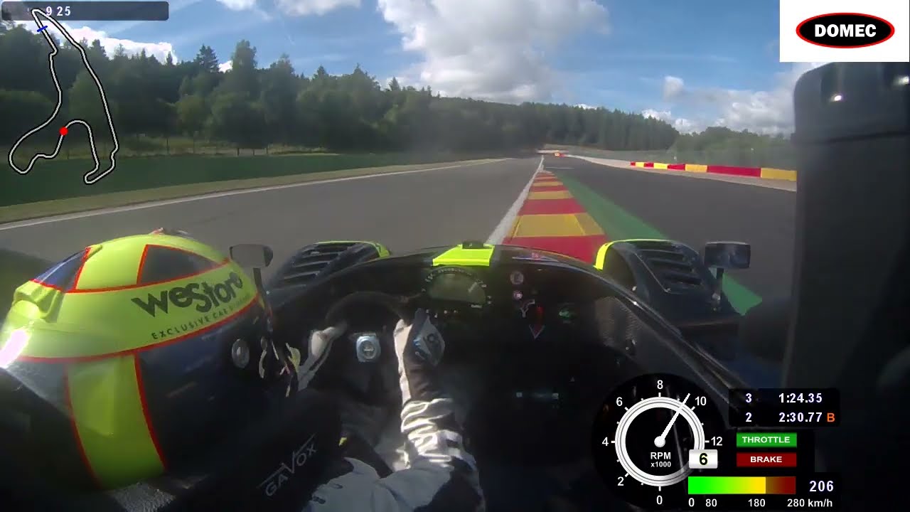 Martin Lucas - Radical SR3 RSX - Onboard - Spa-Francorchamps 2022 - 2.27'46