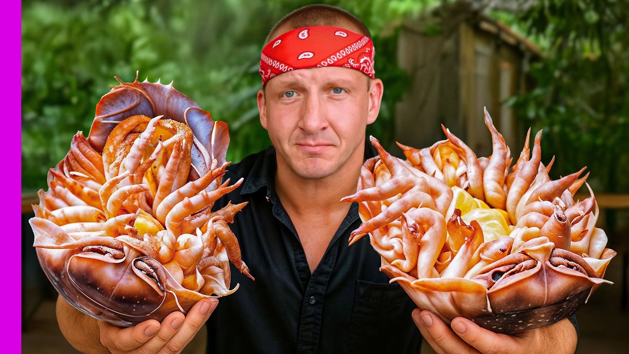 ¡Cucarachas marinas gigantes están invadiendo Asia! ¡Los mariscos más extraños del mundo!