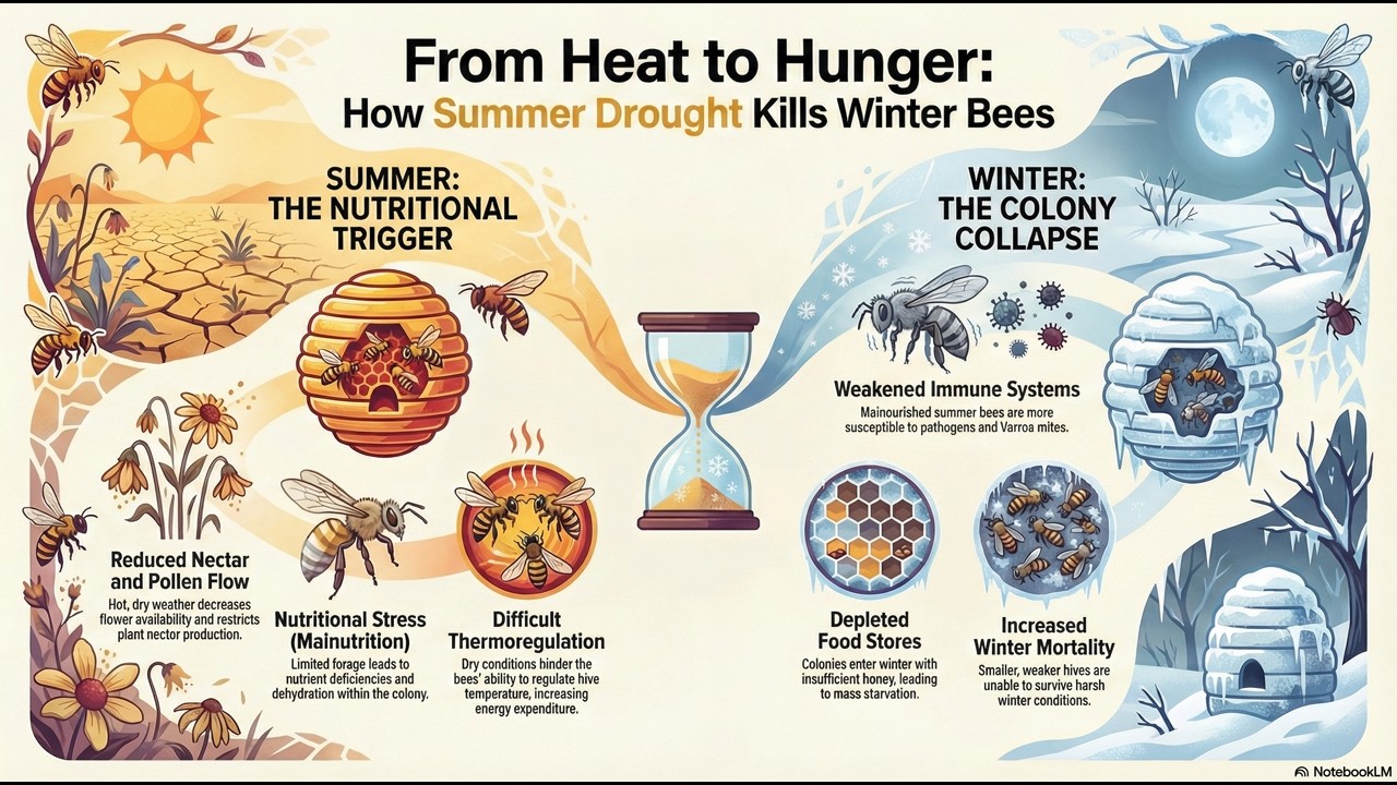 How Drought Kills Winter Bees