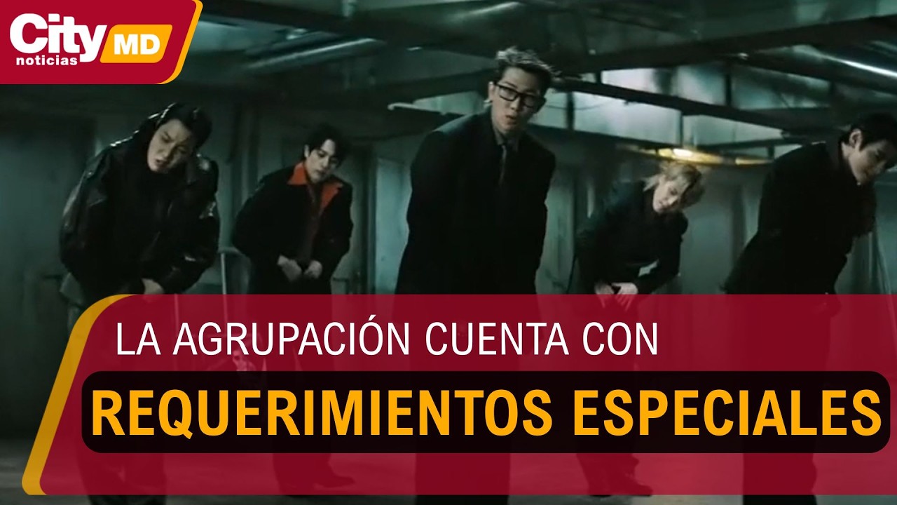 &iquest;Qu&eacute; pide BTS para sus conciertos? Estas son sus exigencias en Bogot&aacute; | CityTv