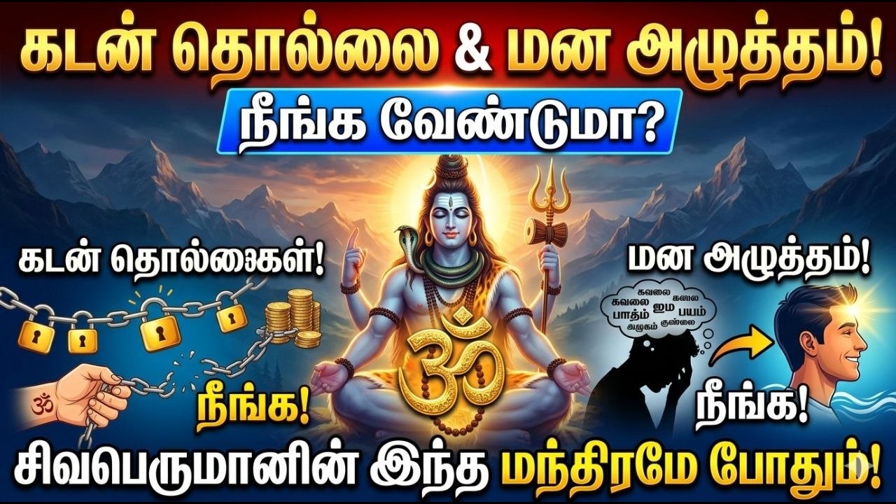 Om Namasivaya 108 Times | Powerful Shiva Mantra for Peace & Success