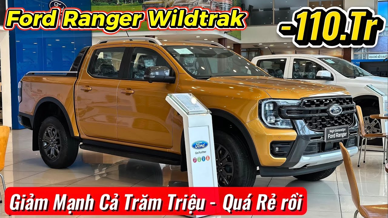 ✅Giá Bán Ford Ranger Wildtrak Giảm Hơn Trăm Triệu | Vua Bán Tải Lại Không Còn Đối Thủ | Giá Xe Việt