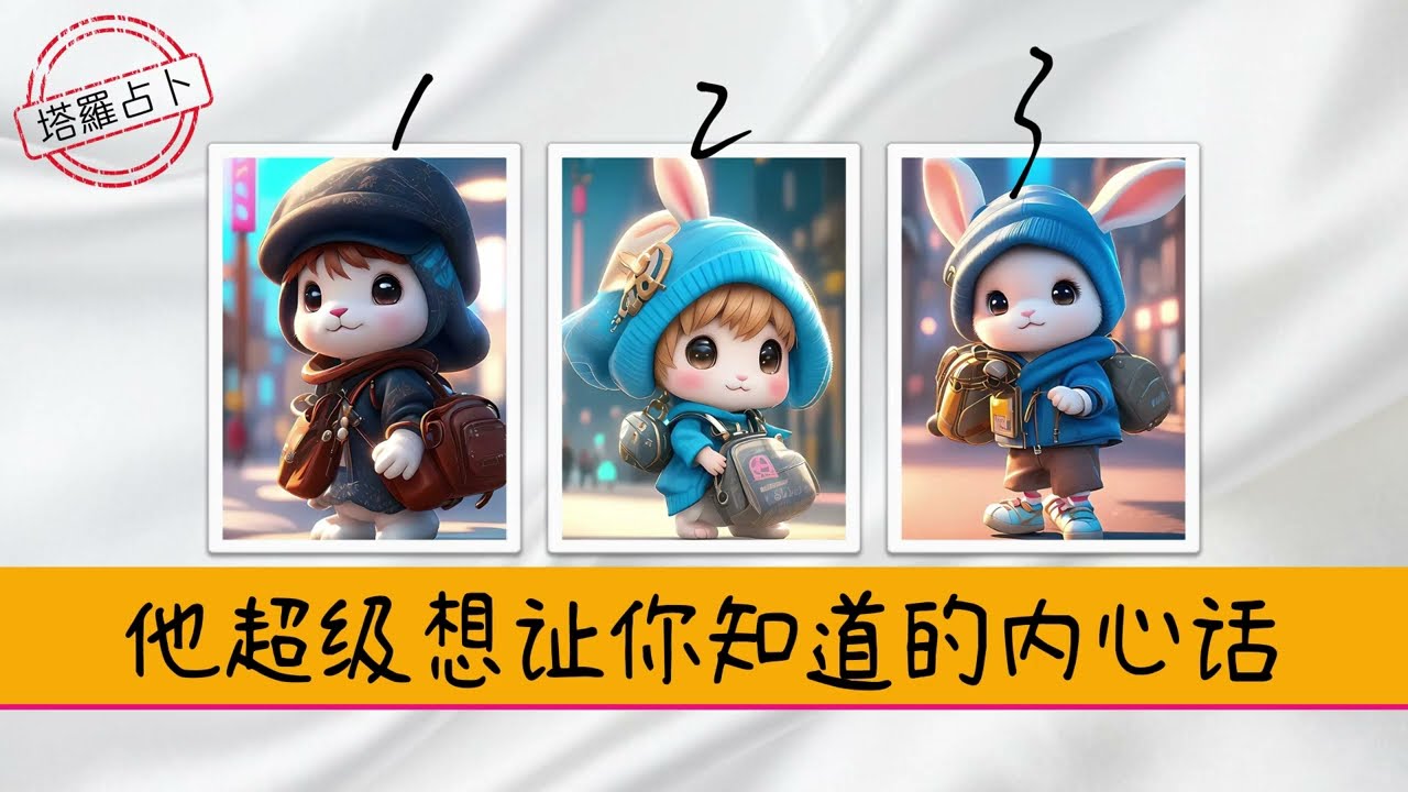 他超級想讓你知道的內心獨白！他心中有哪些想讓你知道，又不敢當面說的內心話？|塔羅占卜|愛情|感情|曖昧|戀愛