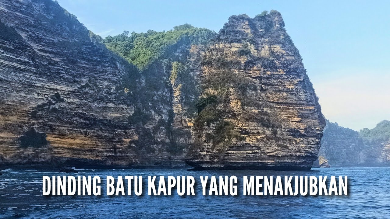 DINDING BATU KAPUR YANG MENAKJUBKAN - Ekspedisi Pulau Nusa Barong #3